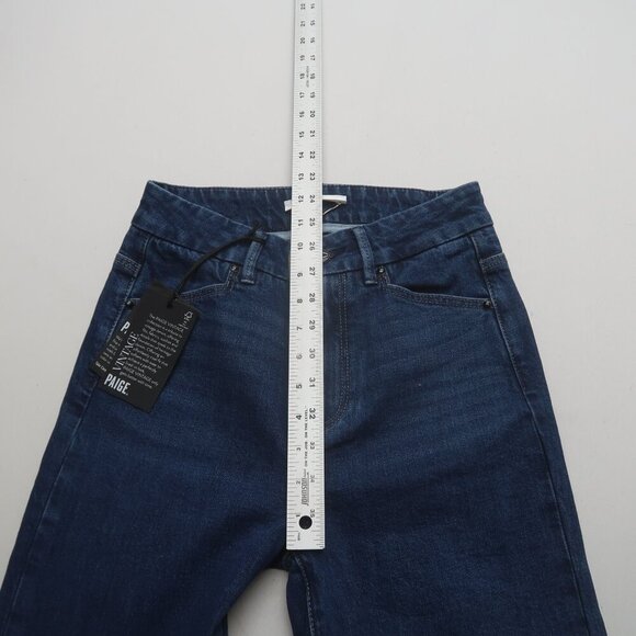 Paige Stella Jolene Grecia Jeans High Rise Slit Ankles Size 25 NWT - Picture 6 of 12
